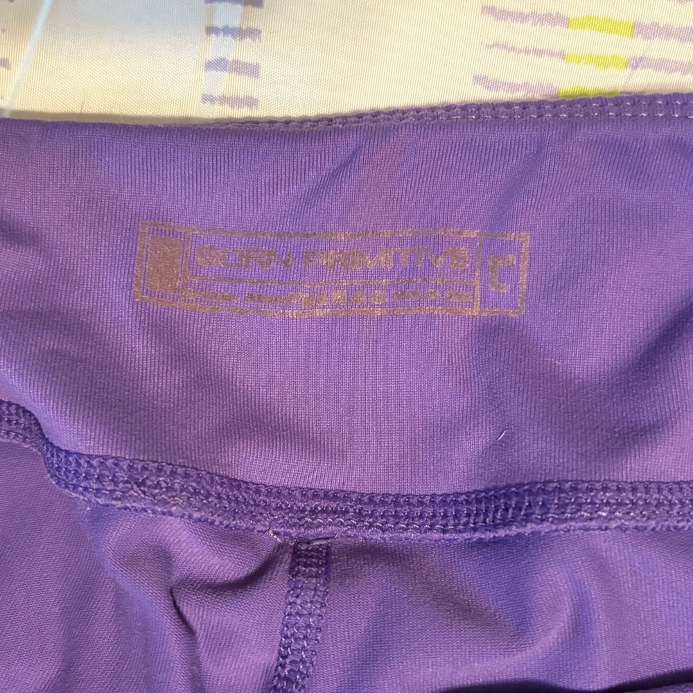 Born Primitive Purple Athletic Shorts